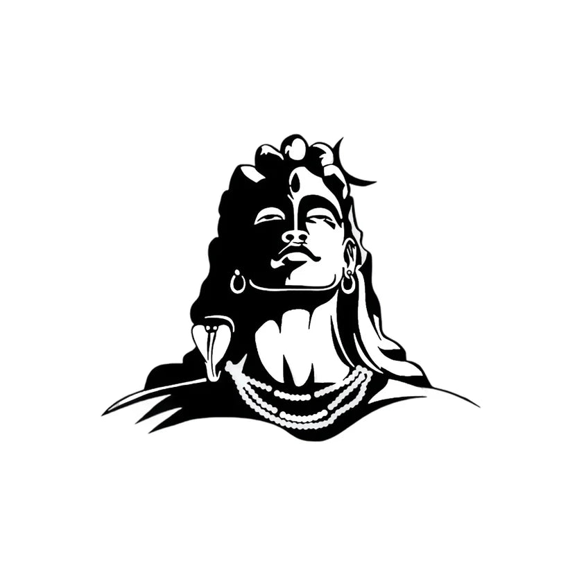 Mahadev Adiyogi Metal Wall Art