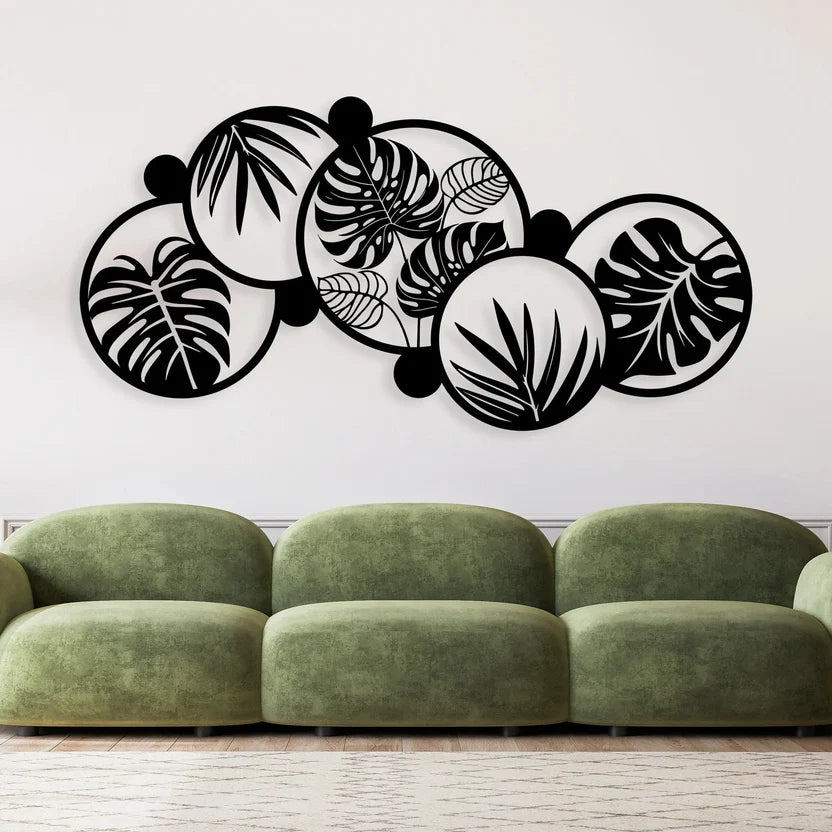 Leaves Metal Wall Art 