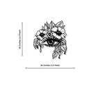  Blooming Eye Metal Wall Art
