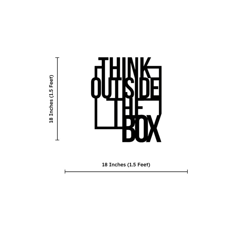 The Box Metal Wall Art 