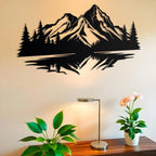  Mountain Landscape Metal Wall Art