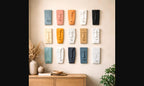 Echoes of Expression – Geometric Face Wall Art - Harshita Craft