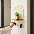Arch Key Holder with Shelf HARSHITA CRAFT