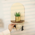 Arch Key Holder with Shelf HARSHITA CRAFT
