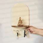 Arch Key Holder with Shelf HARSHITA CRAFT