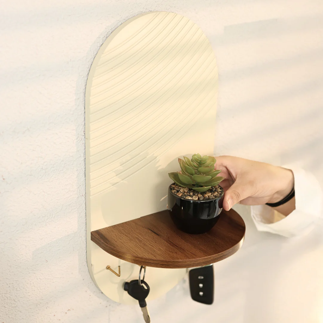 Arch Key Holder with Shelf HARSHITA CRAFT