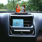Yashoda Maa Binding Little Krishna Idol – Damodar Leela Religious Idol Showpiece for Home Temple Decor & Car Dashboard - Harshita Craft
