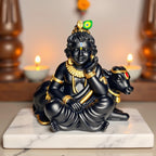 Krishna with Cow Idol
