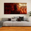 Lord Buddha Sculpture Premium Wall Painting Decor Mantra