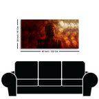 Lord Buddha Sculpture Premium Wall Painting Decor Mantra