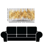 Luxurious Golden Pattern Premium Canvas Wall Painting Decor Mantra