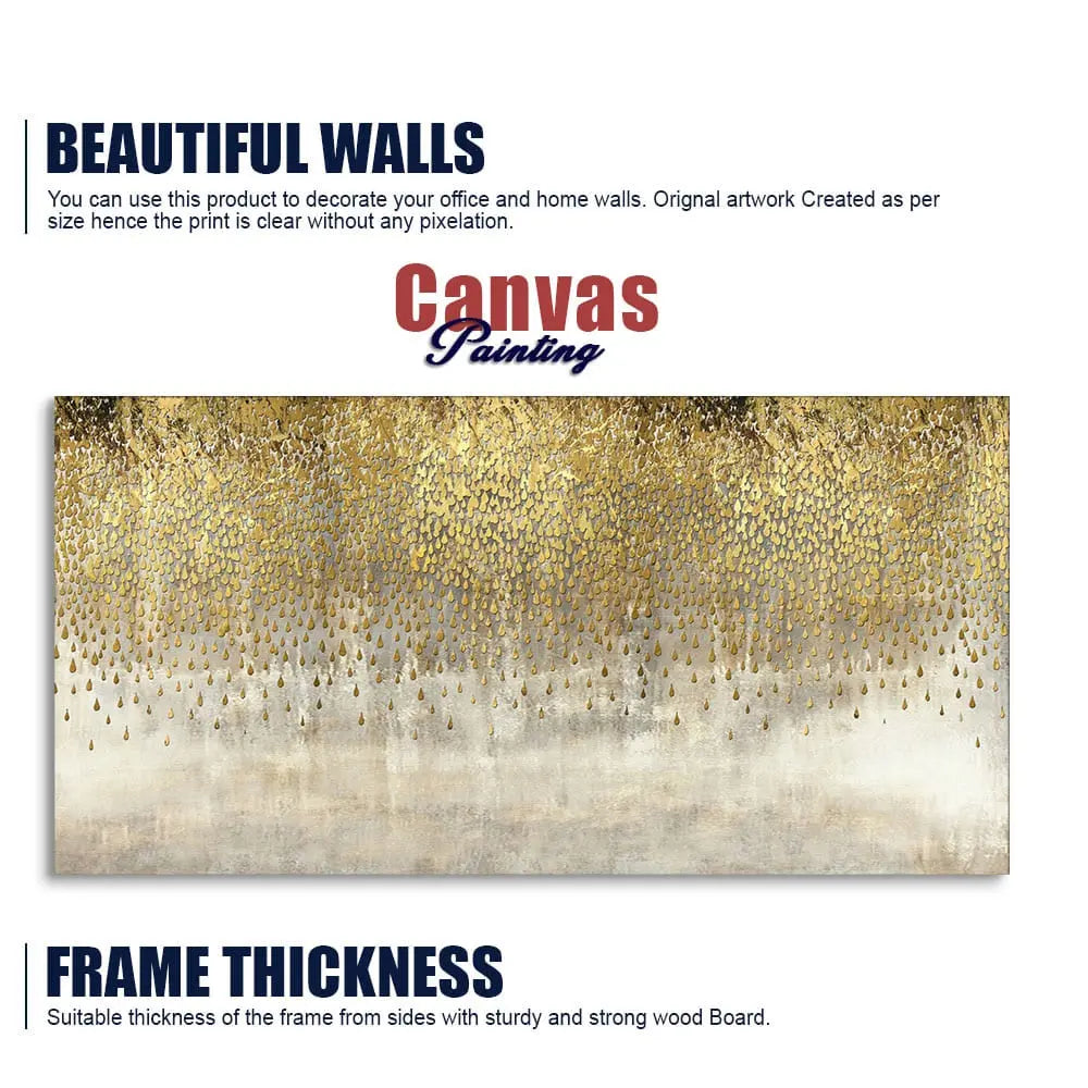 Luxurious Golden Pattern Premium Wall Painting Decor Mantra