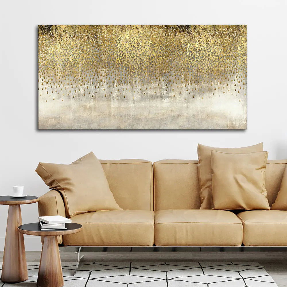 Luxurious Golden Pattern Premium Wall Painting Decor Mantra