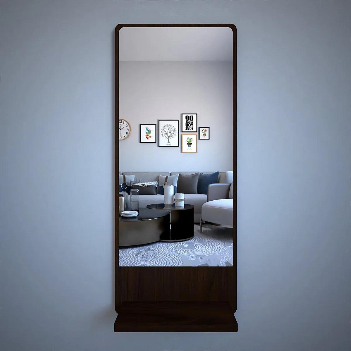 Minimalist Design Full Length Rectangular Wall Mirror - Decor Mantra 