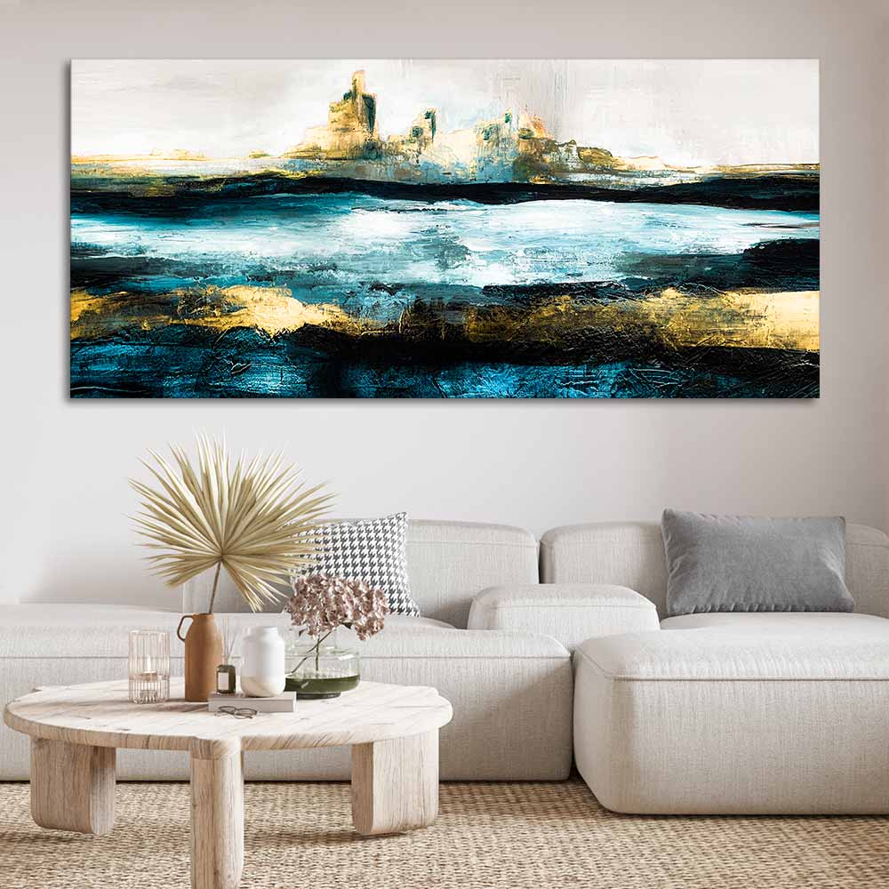 Modern Abstract Art Canvas Wall Painting Decor Mantra