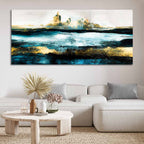 Modern Abstract Art Canvas Wall Painting Decor Mantra