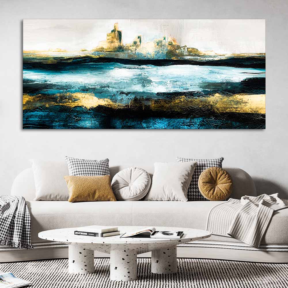 Modern Abstract Art Canvas Wall Painting Decor Mantra