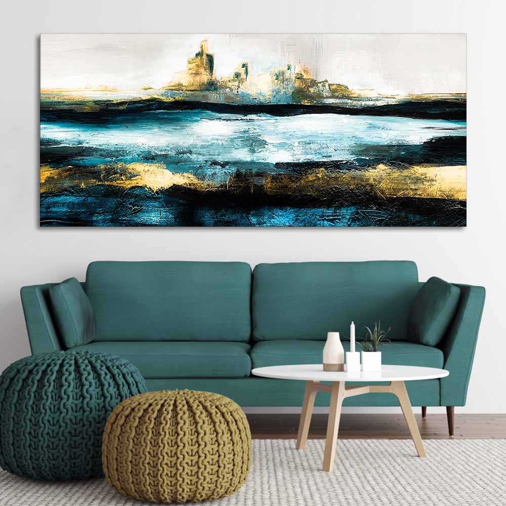 Modern Abstract Art Canvas Wall Painting Decor Mantra