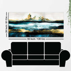 Modern Abstract Art Canvas Wall Painting Decor Mantra