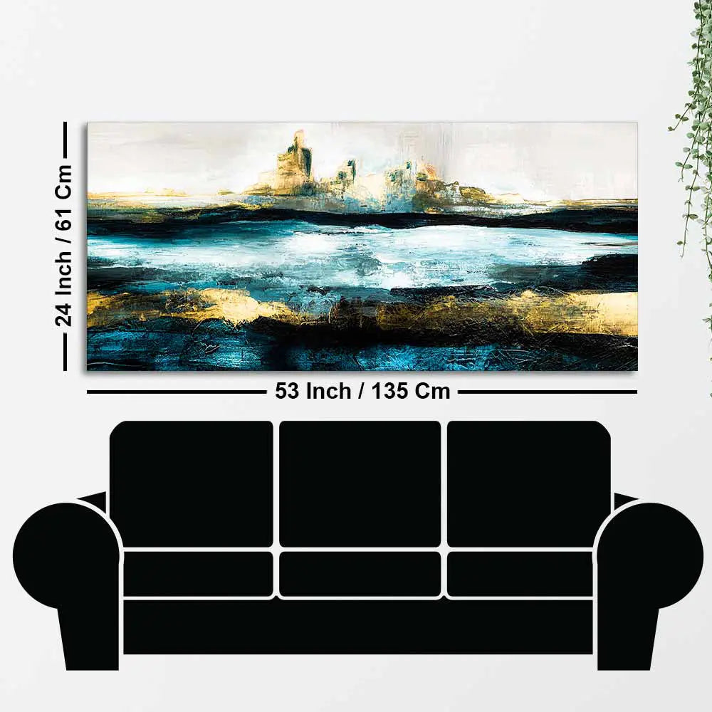 Modern Abstract Art Canvas Wall Painting Decor Mantra