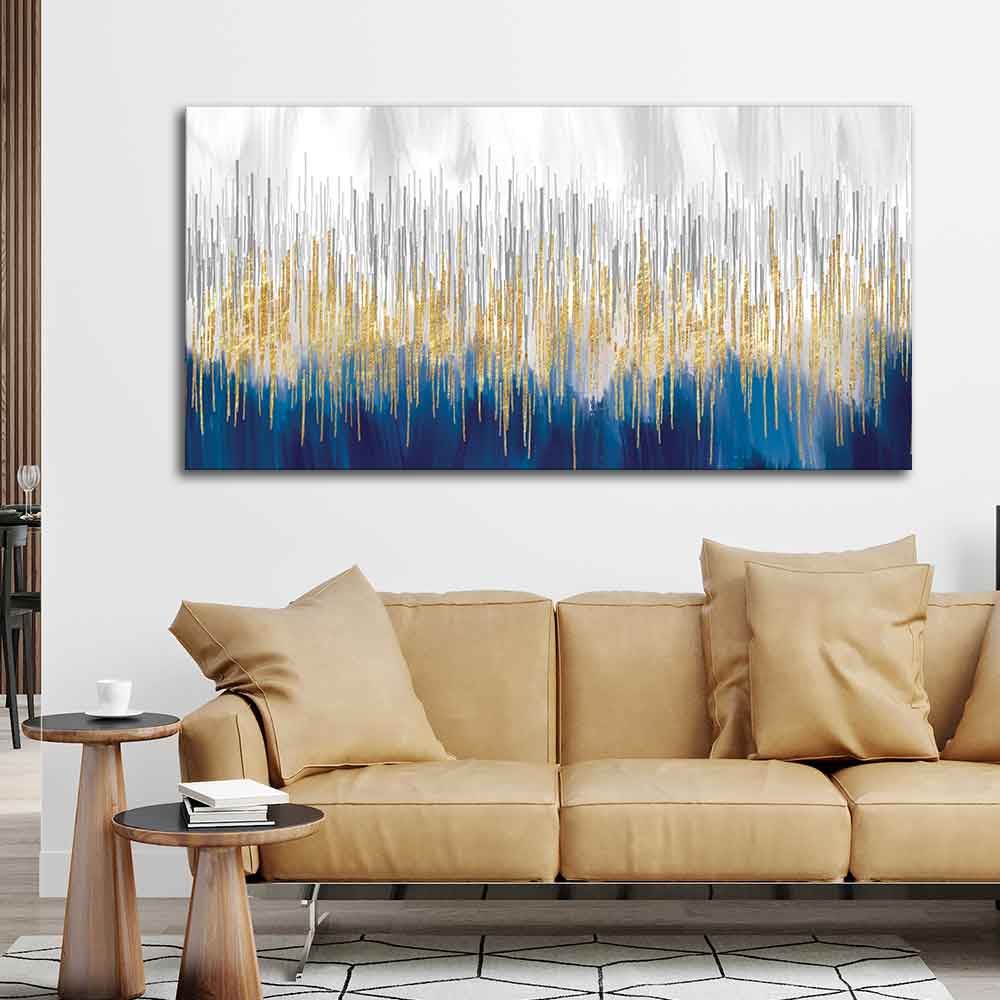Modern Abstract Design Canvas Wall Painting Decor Mantra