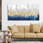 Modern Abstract Design Canvas Wall Painting Decor Mantra