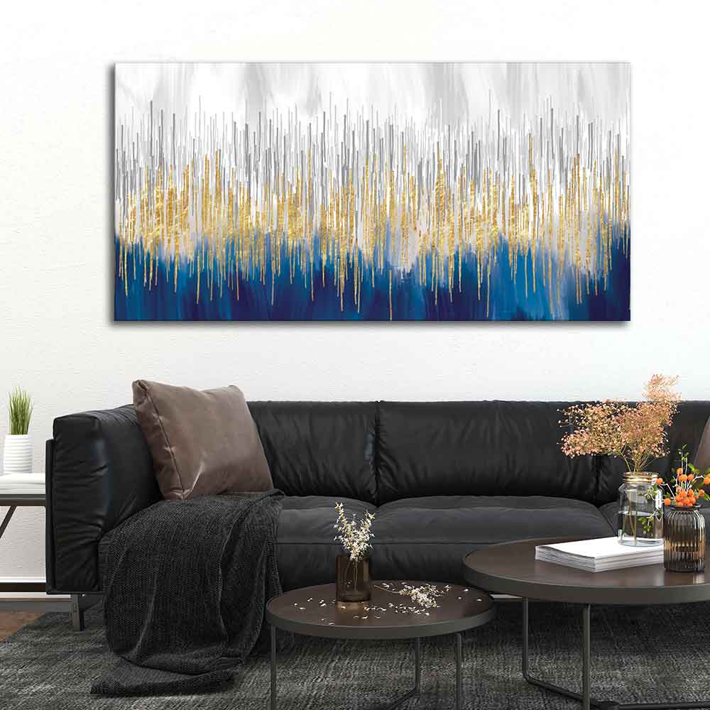 Modern Abstract Design Canvas Wall Painting Decor Mantra