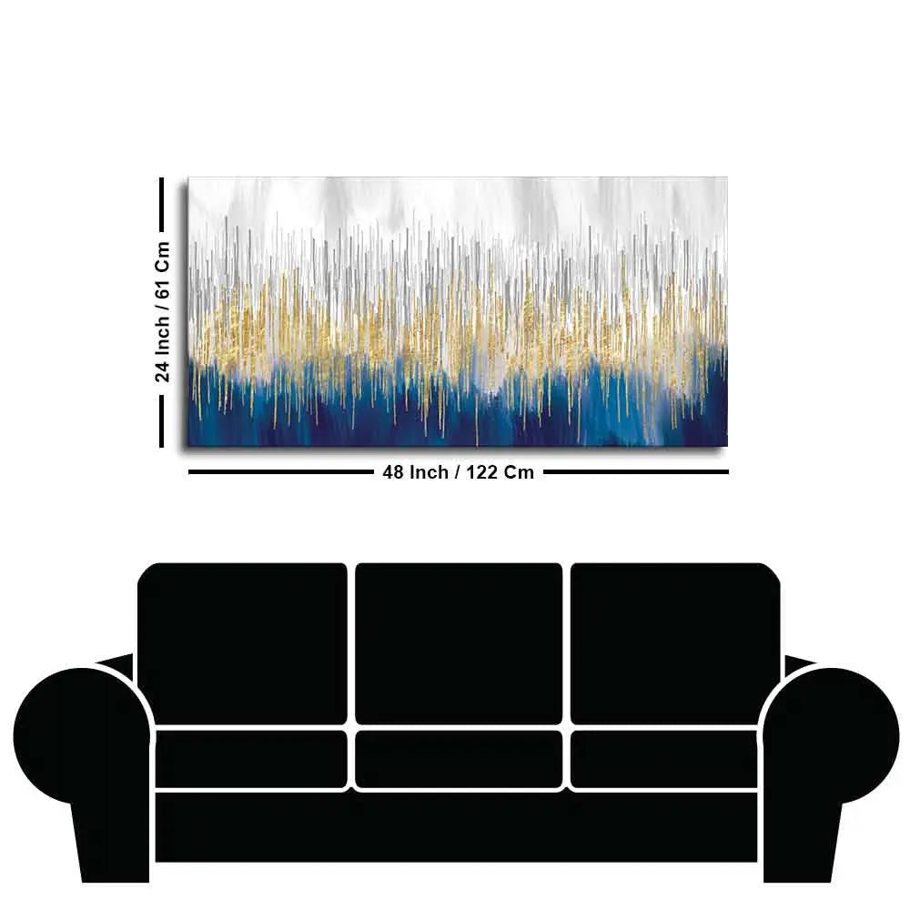 Modern Abstract Design Canvas Wall Painting Decor Mantra