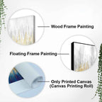 Modern Abstract Design Canvas Wall Painting Decor Mantra