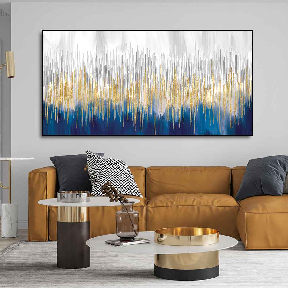 Modern Abstract Design Canvas Wall Painting Decor Mantra