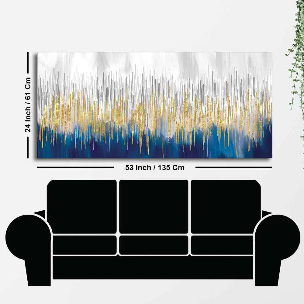 Modern Abstract Design Large Canvas Wall Painting Decor Mantra
