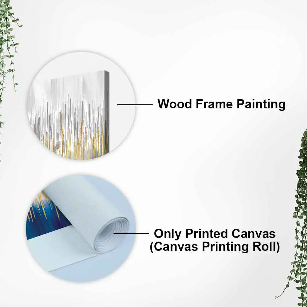 Modern Abstract Design Large Canvas Wall Painting Decor Mantra