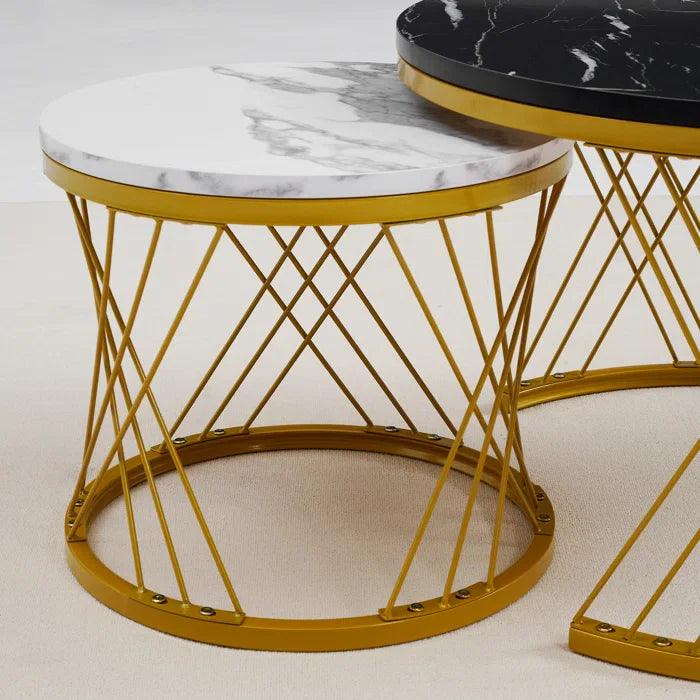 Modern Minimalist Stylish Nesting Coffee Table - Decor Mantra 