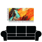 Modern Texture Colorful Abstract Canvas Wall Painting