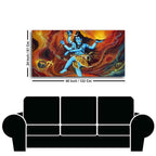 Natraja Lord of the Dance Canvas Wall Painting