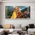 Neem Karoli Baba Ji Premium Acrylic Horizontal Wall Art