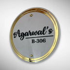 ACP Acrylic Name Plate for Home | Custom Fancy Acrylic Name Plate Design - Harshita Craft