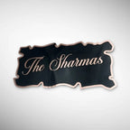 ACP Acrylic Name Plate for Home | Custom Fancy Acrylic Name Plate Design - Harshita Craft