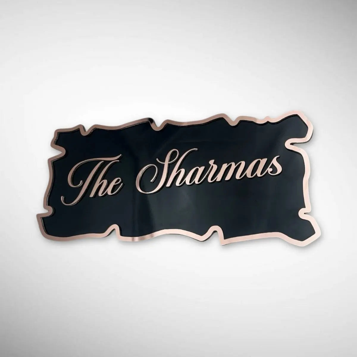 ACP Acrylic Name Plate for Home | Custom Fancy Acrylic Name Plate Design - Harshita Craft