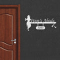Personalized Krishna Metal Name Plate for Home | Weatherproof House Number Plate - Harshita Craft