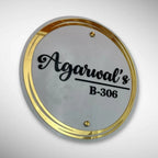 ACP Acrylic Name Plate for Home | Custom Fancy Acrylic Name Plate Design - Harshita Craft