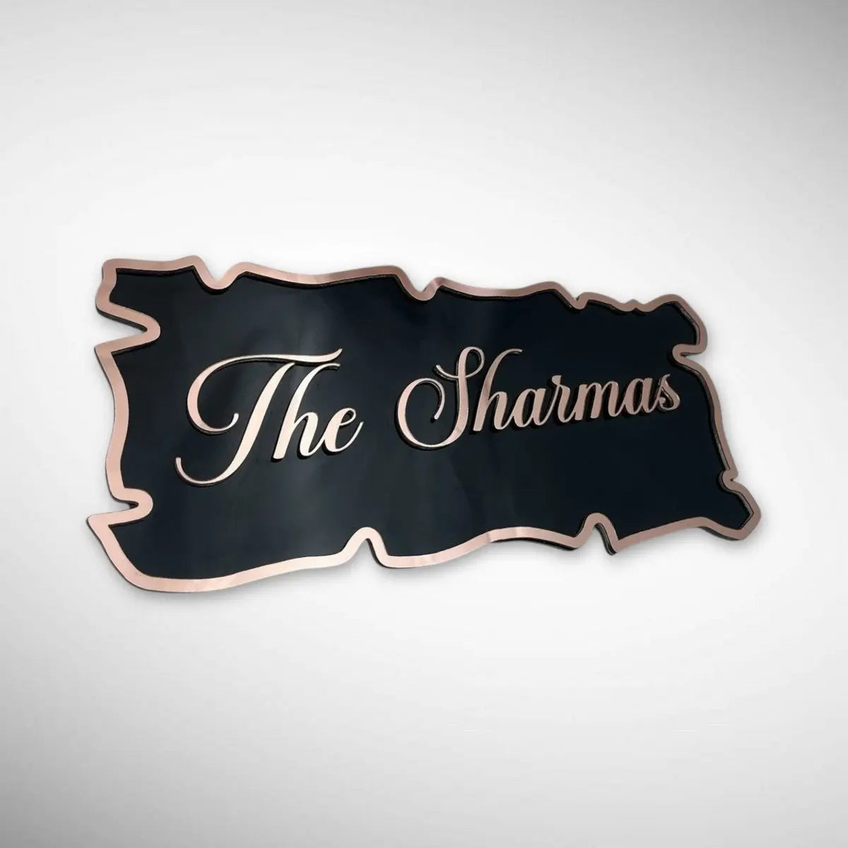 ACP Acrylic Name Plate for Home | Custom Fancy Acrylic Name Plate Design - Harshita Craft