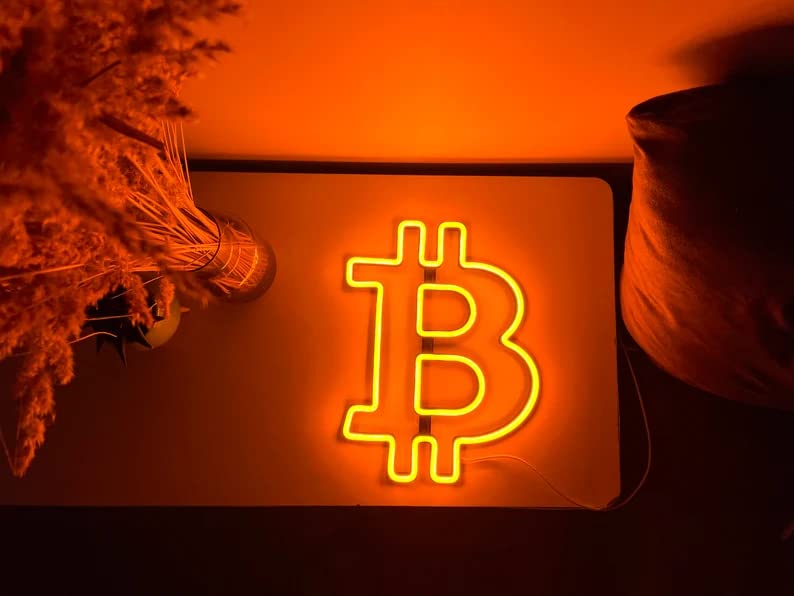 Bitcoin Neon Light 