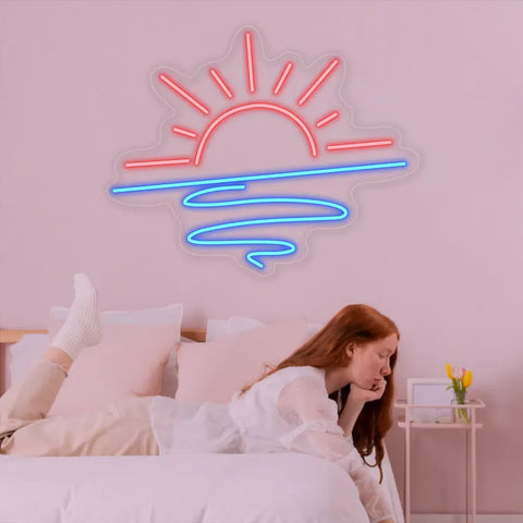 Beach Neon Sign Tropical LED Neon Light