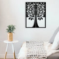  Flower Two Frame Metal Wall Art 