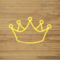 Crown Neon Sign LED Light