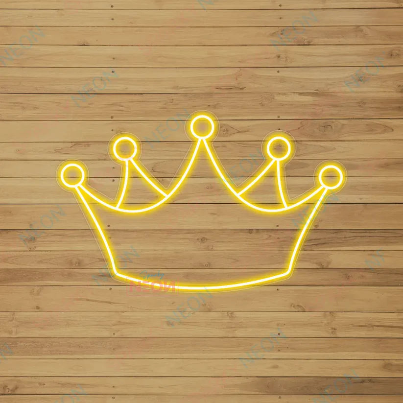 Crown Neon Sign LED Light