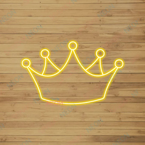 Crown Neon Sign LED Light
