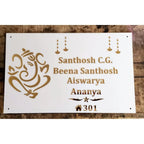 Custom Acrylic Name Plate for Home - Harshita Craft