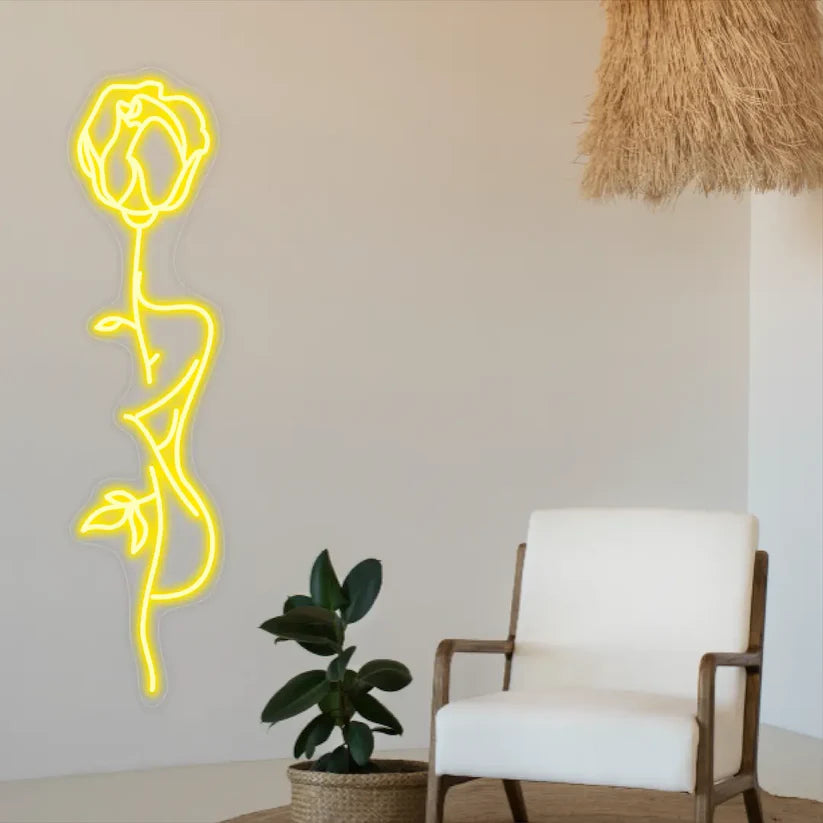 Rose Neon Light 